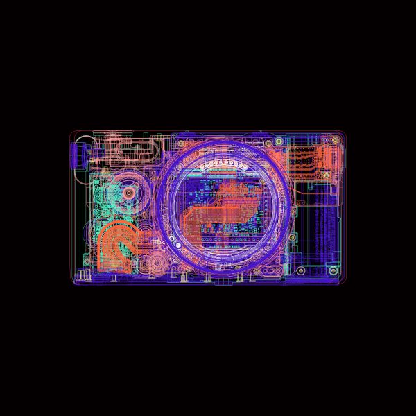 Graphic of a camera