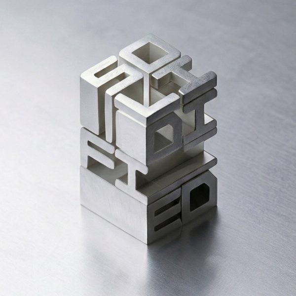 Logo for the Solidified exhibition