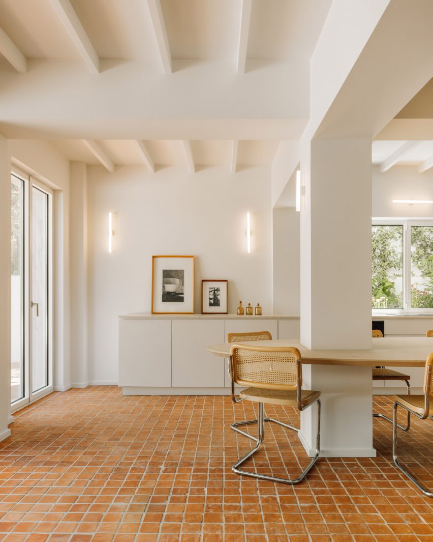 Living room in Lisbon house
