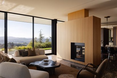 Living room in a Beverly Hills house