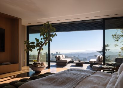 Bedroom in a Beverly Hills house