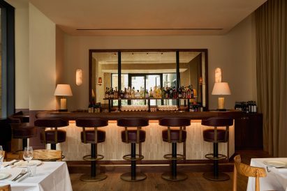 Bar at Burro restaurant designed by Day Studio