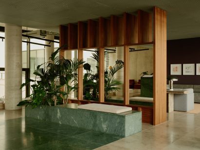 Reception area