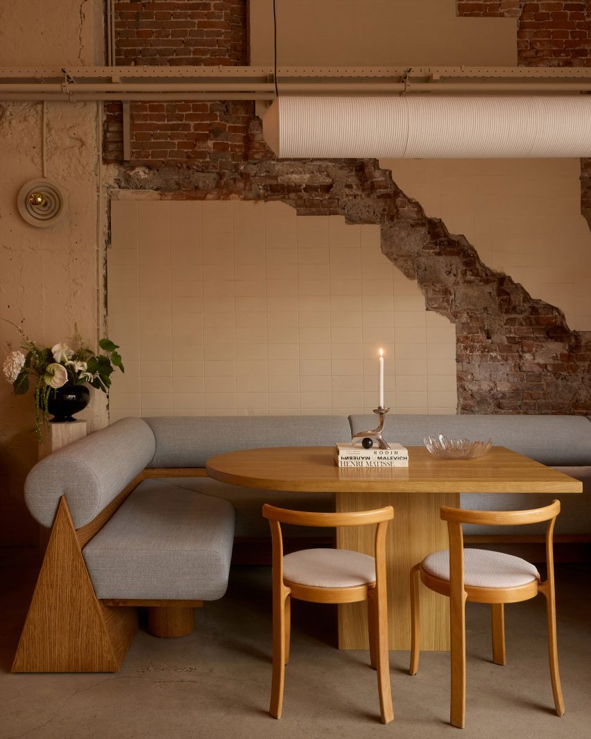 Restaurant interior in Amsterdam by Studio Elèn Letort