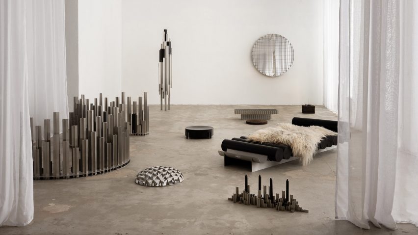 Furniture made from steel