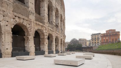 Ancient Colosseum piazza intervention by Stefano Boeri Interiors