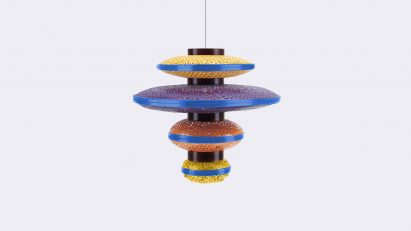 Parallel Bamboo Chandelier by Mingyu