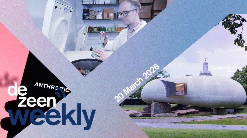 Dezeen Weekly graphic 20 March 2026