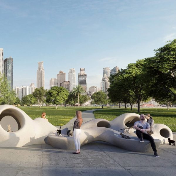 AUD students design animal-friendly urban furniture through emerging technologies