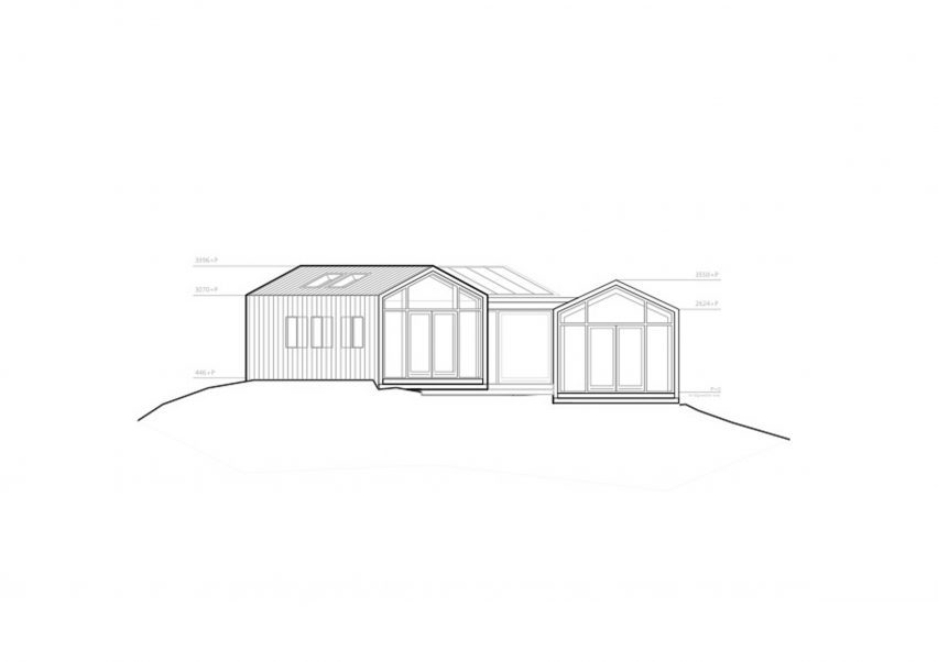 Front exterior plan