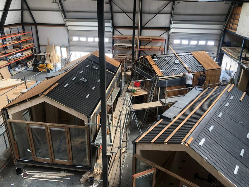 Off-site assemblage of modules