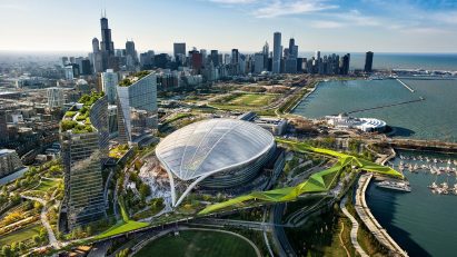 Futuristic Soldier Field concept