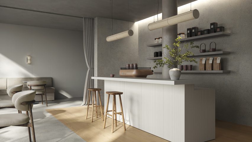 Elements Texture Canneté tile by Casalgrande Padana