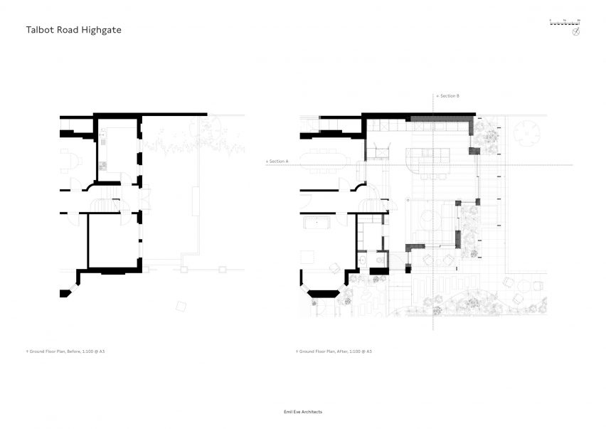 Plan of Talbot Road by Emil Eve Architects