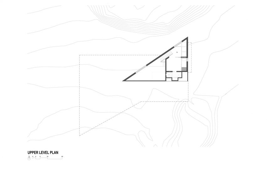 First floor plan of False Bay house in Washington by Heliotrope