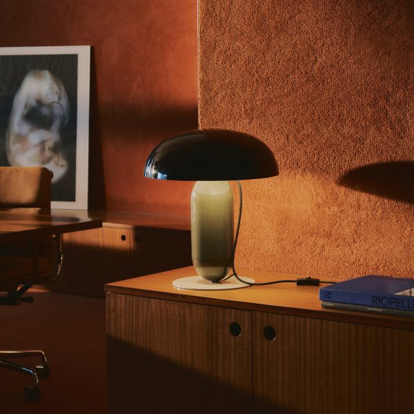 Dezeen Showroom New Releases newsletter includes sculptural lamp