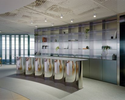 Office interior by Snøhetta
