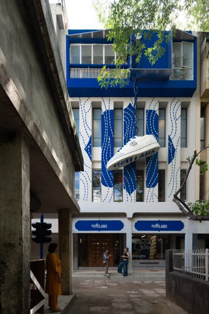 Gully Labs store in New Delhi by The Melange Studio