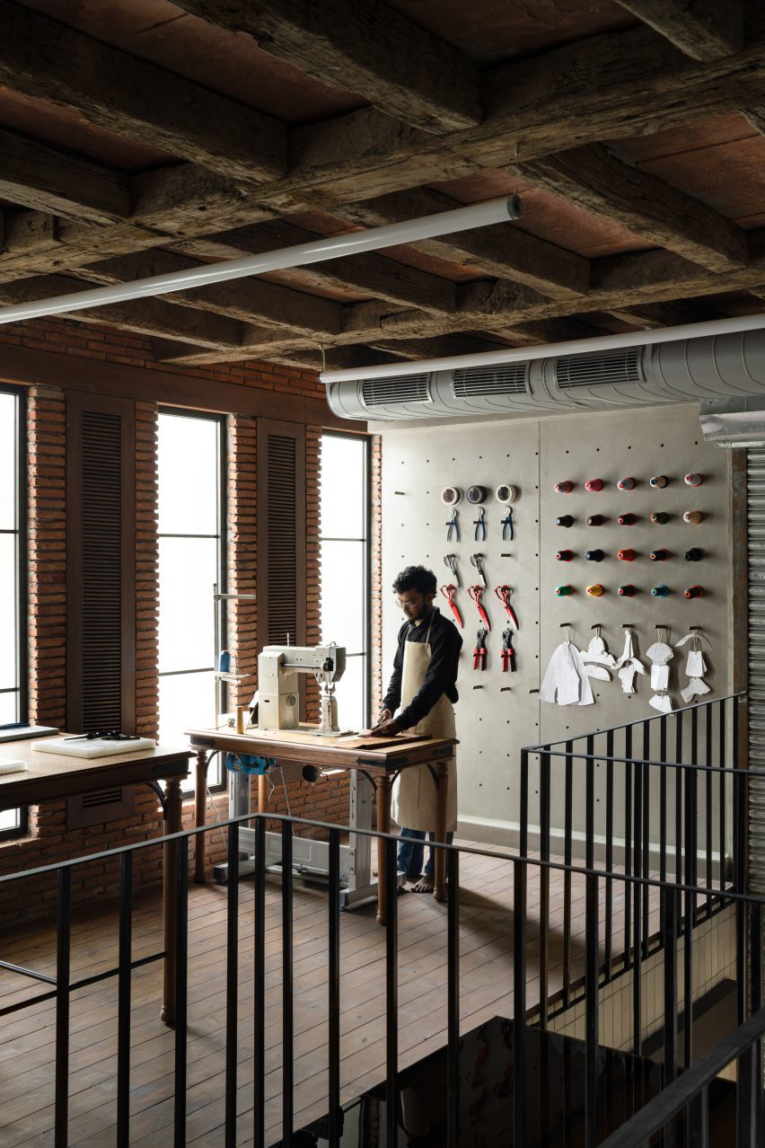 Interiors of the Gully Labs store in New Delhi by The Melange Studio