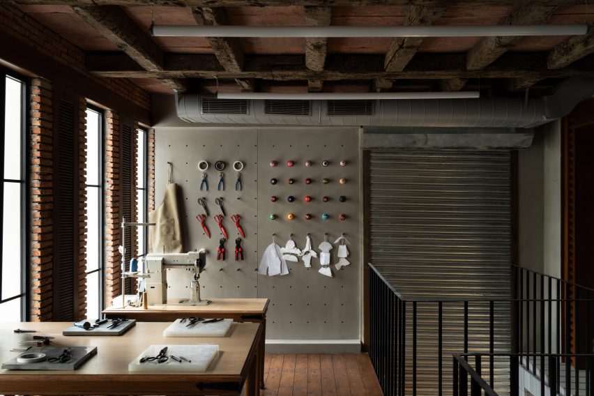 Interiors of the Gully Labs store in New Delhi by The Melange Studio