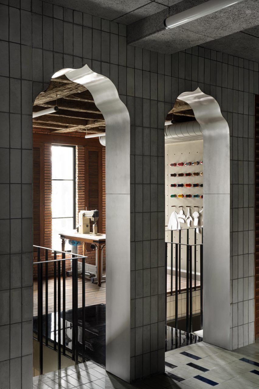Interiors of the Gully Labs store in New Delhi by The Melange Studio
