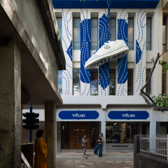 Gully Labs store in New Delhi by The Melange Studio