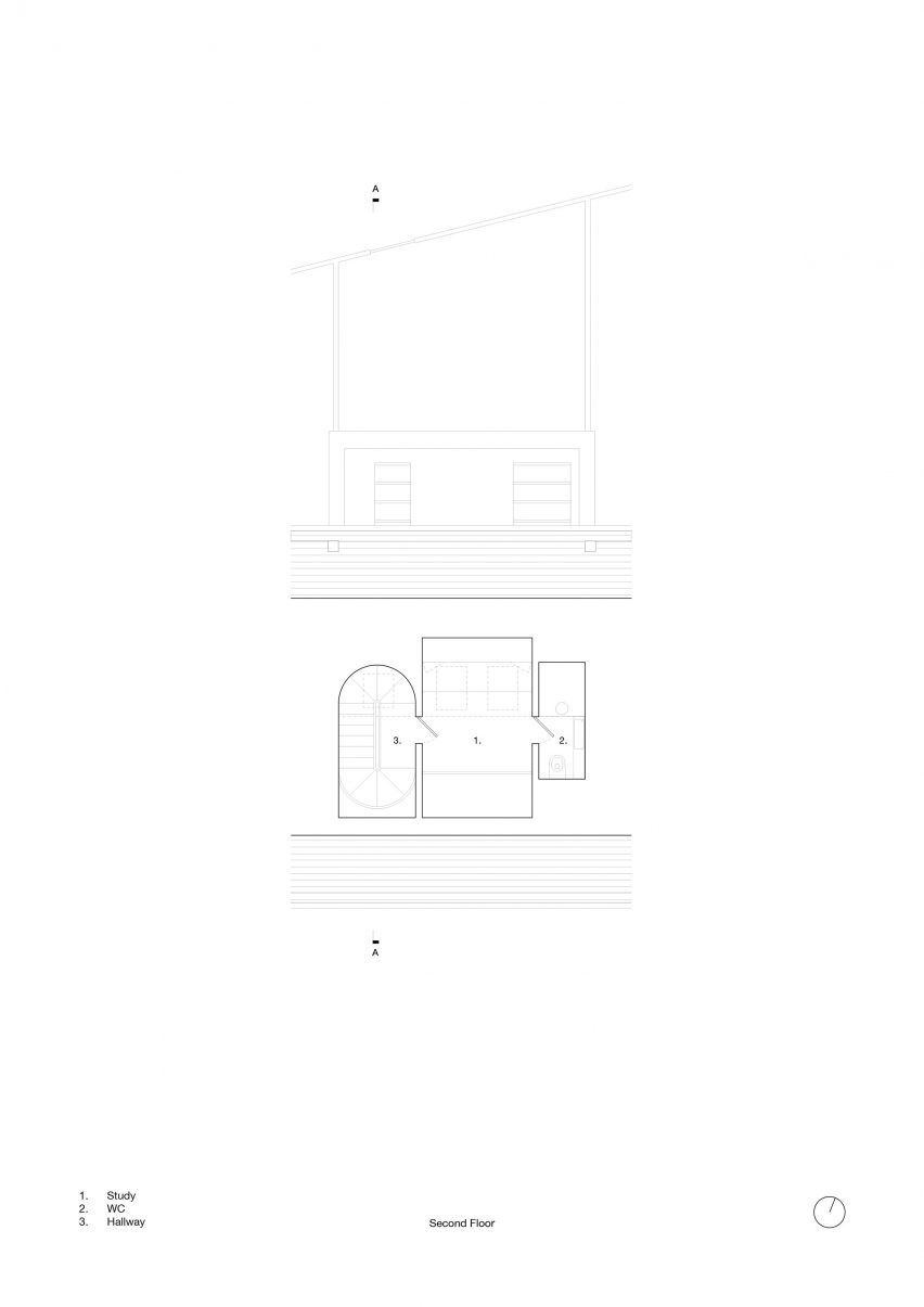 Plan of Islington House by Architecture for London and Hamish Vincent Design