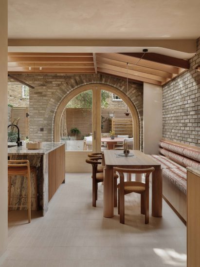 Rear extension of Islington House 
