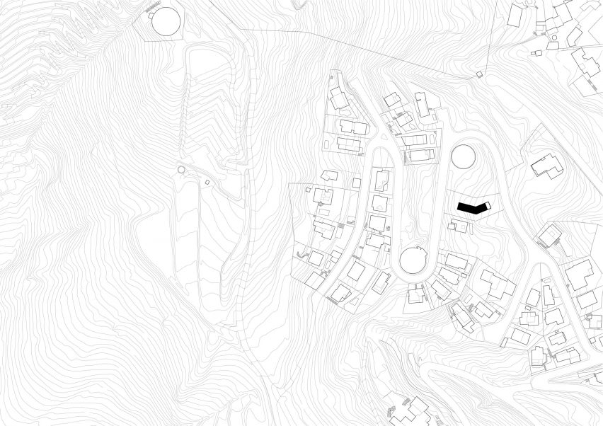 Plan of Casa 144º by Jaime Prous Architects and Pineda & Monedero