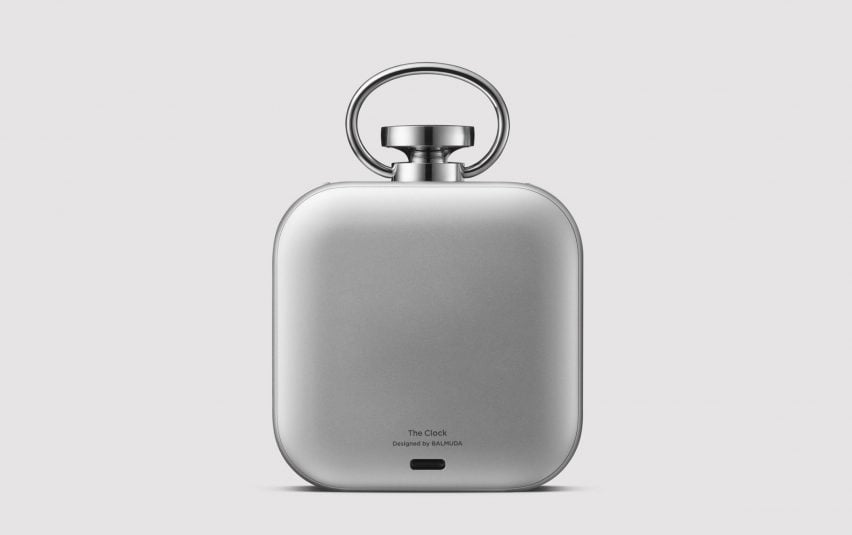 White-noise-producing alarm clock for Balmuda