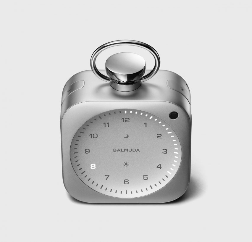 White-noise-producing alarm clock for Balmuda