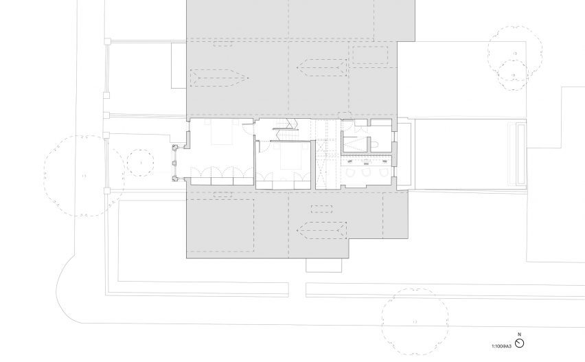 Plan of Komorebi by ConForm Architects