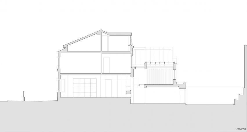Section of Komorebi by ConForm Architects
