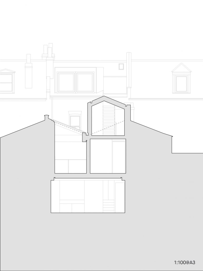 Section of Komorebi by ConForm Architects