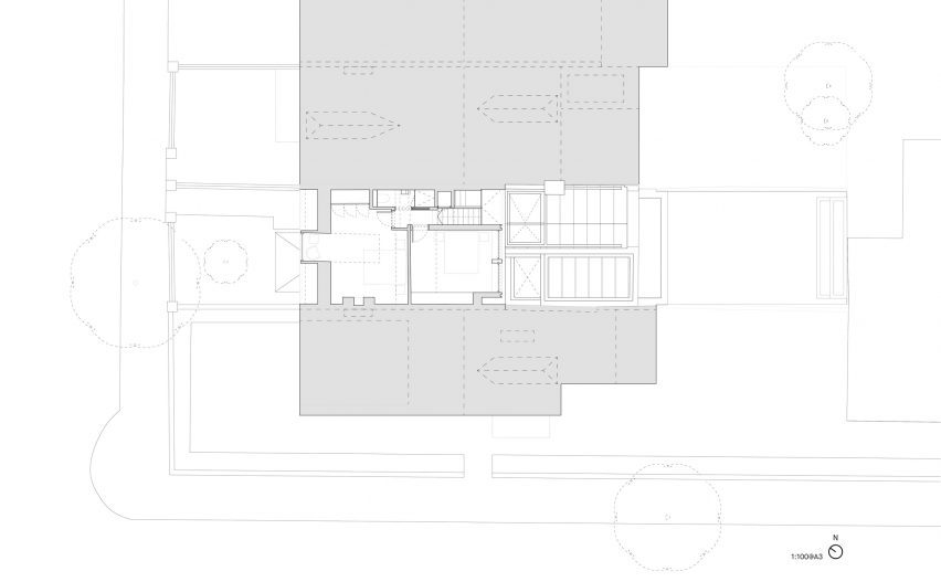 Plan of Komorebi by ConForm Architects