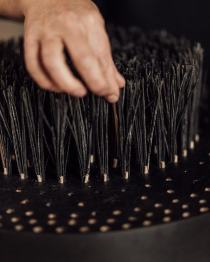 Close-up of furniture by Linde Hermans