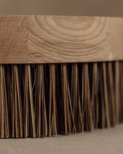 Close-up of brush-like furniture