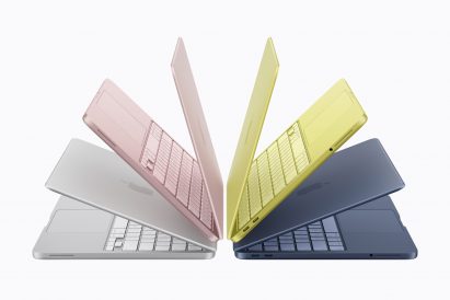 Colourful laptops from Apple