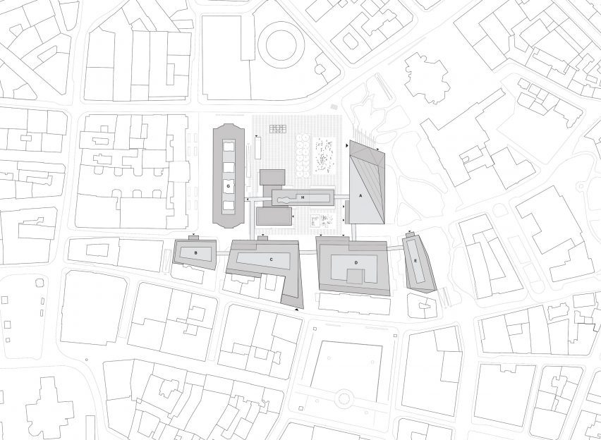 Plan of New Government Quarter by Nordic Office of Architecture