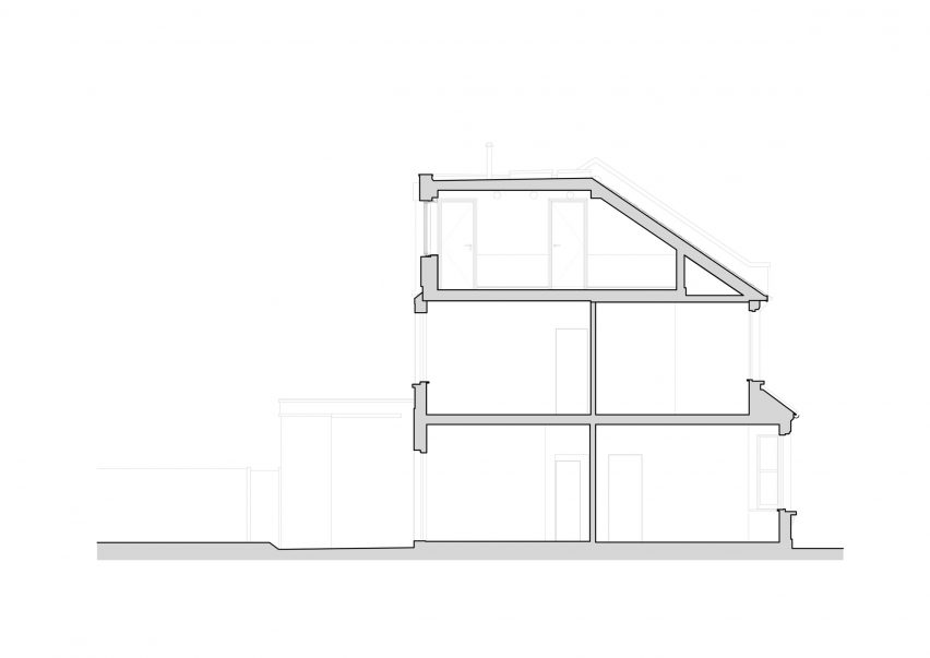 Section of Cork House by Office S&M
