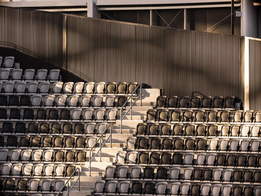 Sports venue in Christchurch by Populous and Warren & Mahoney