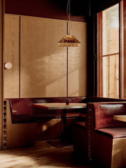 Seating in Peckham Palais nightclub