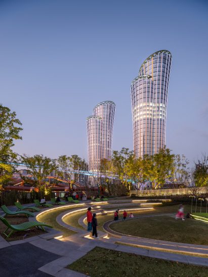 Yibin High-Speed Railway Station Gateway Development by Pelli Clarke & Partners