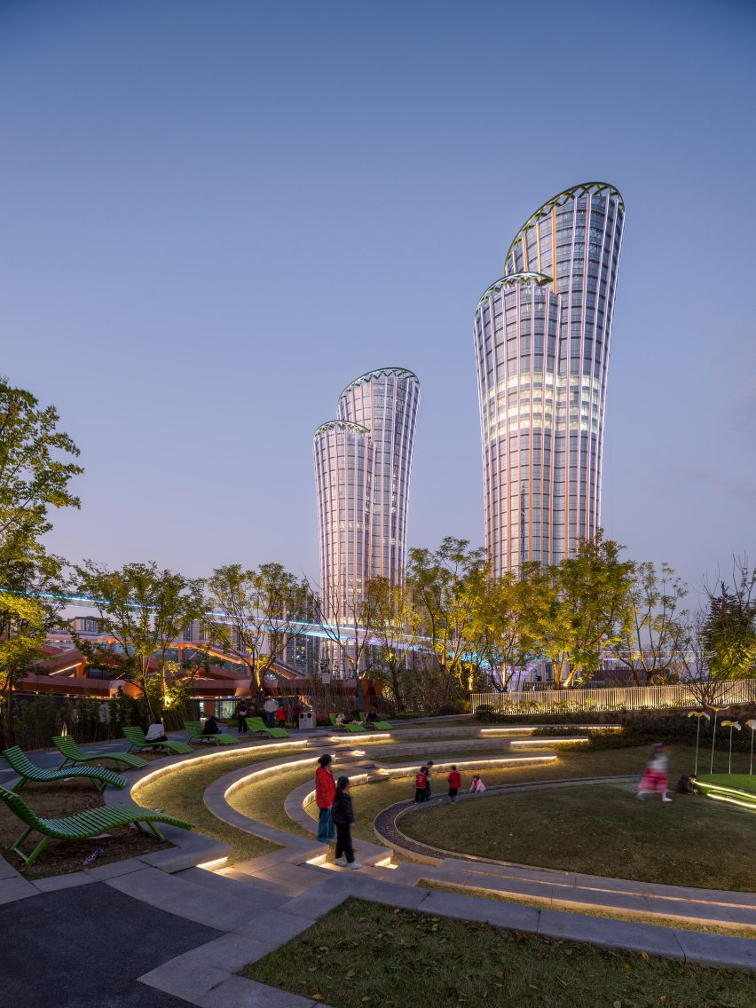 Yibin High-Speed Railway Station Gateway Development by Pelli Clarke & Partners