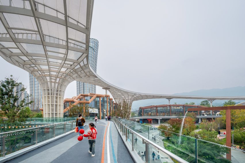 Yibin High-Speed Railway Station Gateway Development by Pelli Clarke & Partners