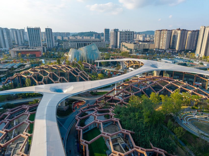 Yibin High-Speed Railway Station Gateway Development by Pelli Clarke & Partners