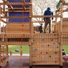 Playrise playground by OMMX architects