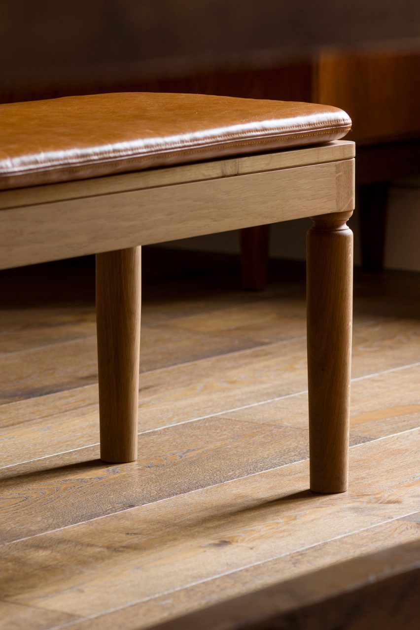 Rift bench by Inglis Hall