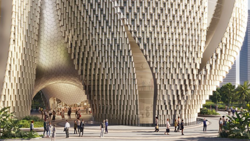 The Róng Museum of Art by Büro Ole Scheeren is under construction