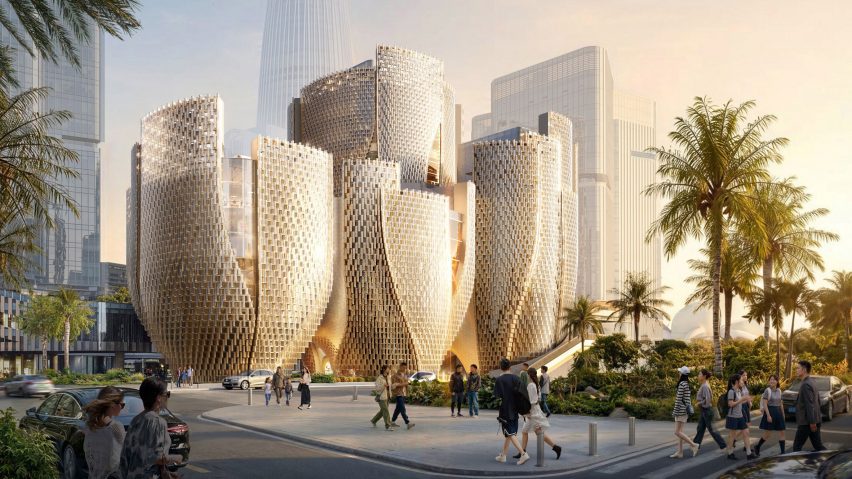 The Róng Museum of Art by Büro Ole Scheeren is under construction